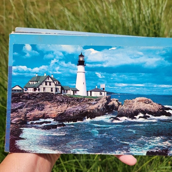 9 Vintage XL Postcards ~ New England ~ VT ~ NH ~ ME ~ Portland ~ Autumn~ Scenic - Picture 3 of 15